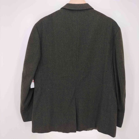 バーバリーズ BURBERRYS カシミヤ混 ウール 3Bテーラードジャケット メンズ